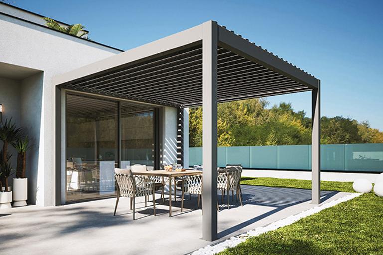 Bioklimatska pergola PergoExe – modularno širjenje