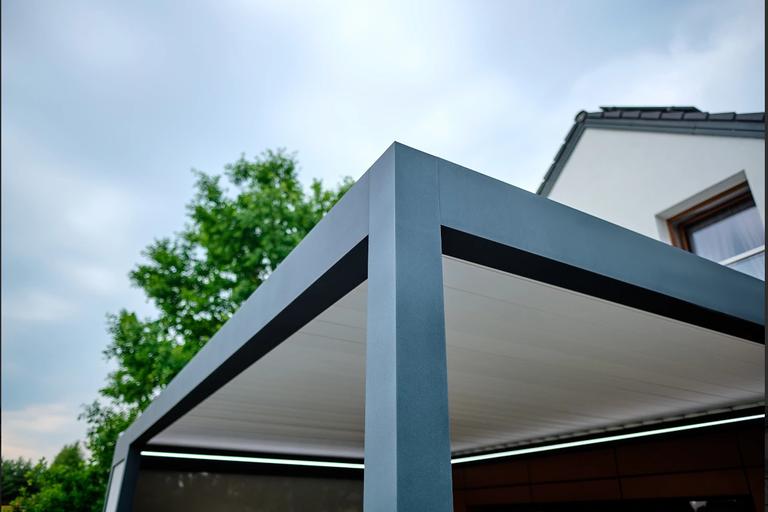 Bioklimatska pergola Winclimatic S500 – modularno širjenje